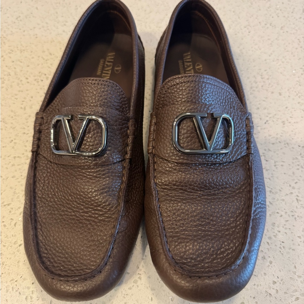 Valentino Men's Brown Loafers